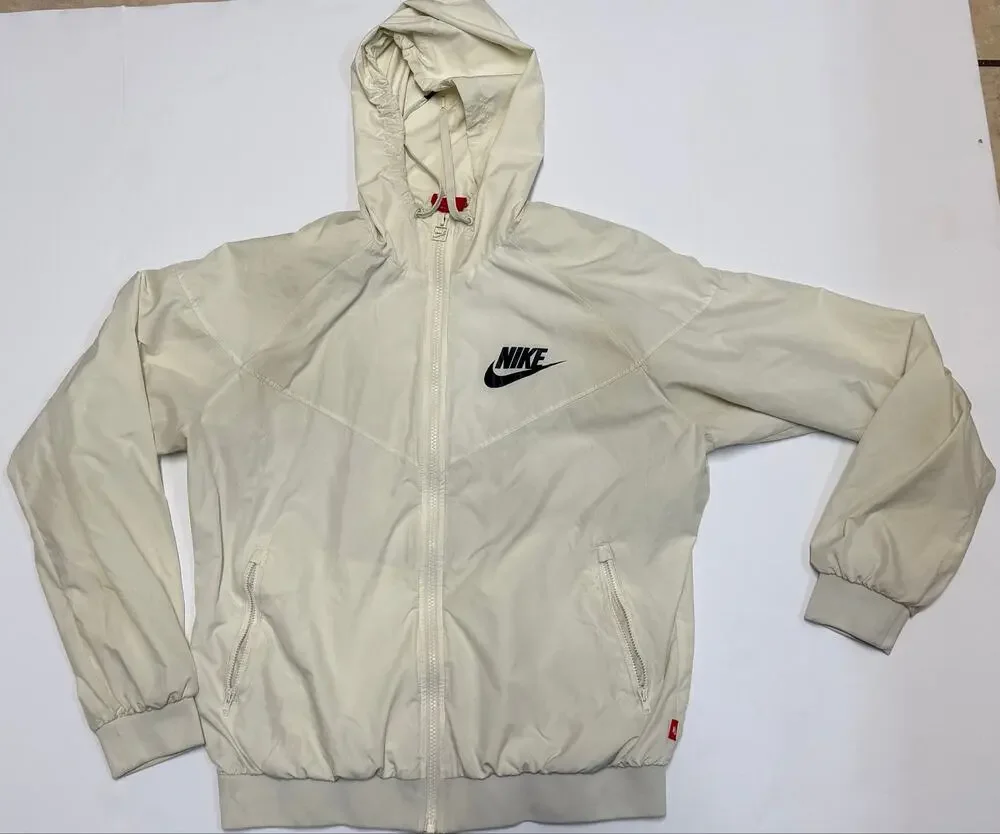 Nike Sportswear Chevron Full-Zip Windrunner Hooded Jacket Black Futura Logo  XL